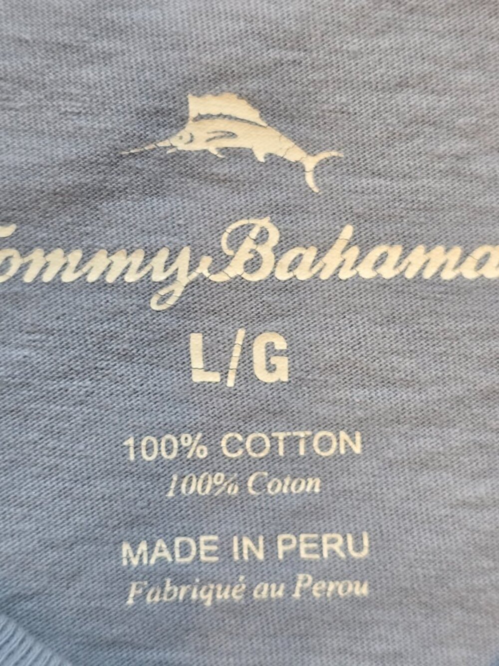 Tommy Bahama Plays At Thirst Graphic T-Shirt Men's Large Shirt Baseball Drinks - Picture 8 of 8